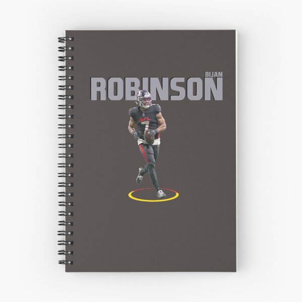 Item preview, Bijan Robinson Falcons Madden Style Football Large Design designed and sold by barefootmk.
