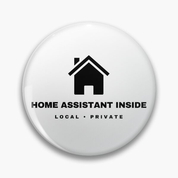 Item preview, Home Assistant Inside – Local & Private Smart Home Sticker designed and sold by DesignFreakArt.