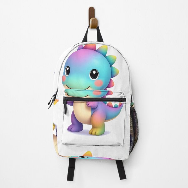 Item preview, Cute Rainbow Baby Dinosaur – Kawaii Pastel Aesthetic Illustration designed and sold by RBToper.