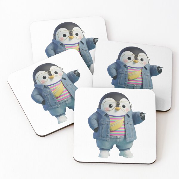 Item preview, Retro POODY Penguin – Vintage Street Style Character Illustration designed and sold by HNstory.