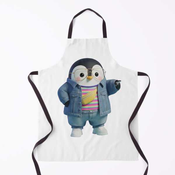 Item preview, Retro POODY Penguin – Vintage Street Style Character Illustration designed and sold by HNstory.