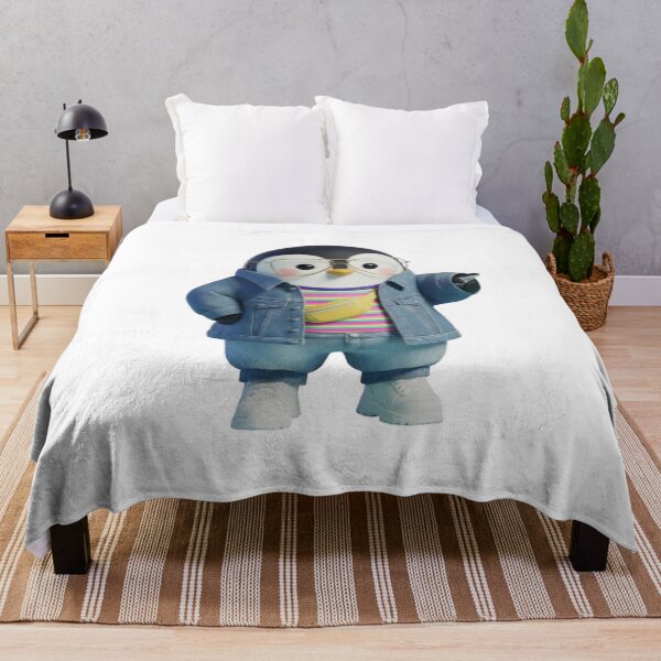 Item preview, Retro POODY Penguin – Vintage Street Style Character Illustration designed and sold by HNstory.