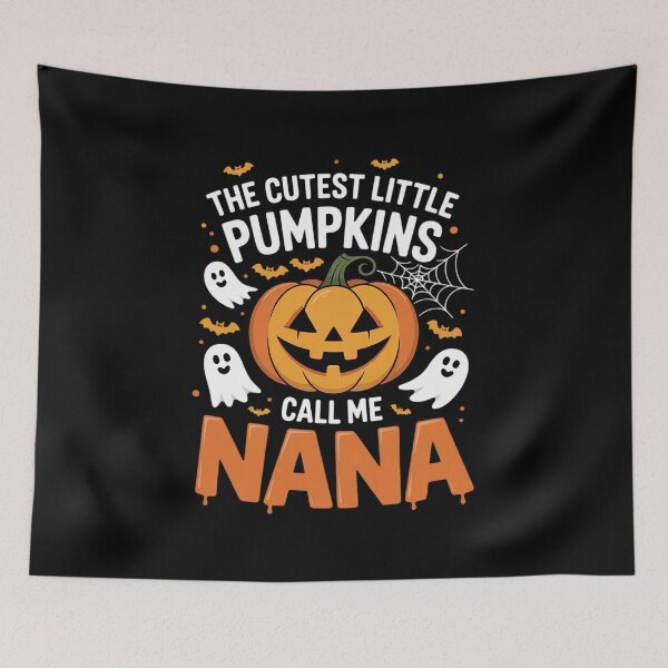 Item preview, The Cutest Little Pumpkins Call Me Nana Funny Halloween  designed and sold by VerseFarm.