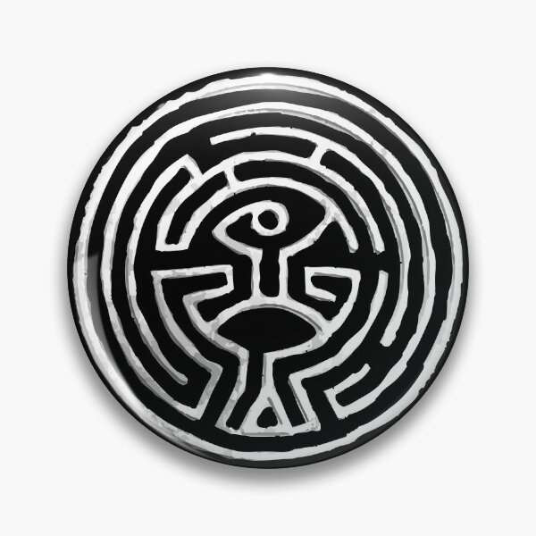 Item preview, The Maze - Consciousness Symbol Art designed and sold by misticalplace.