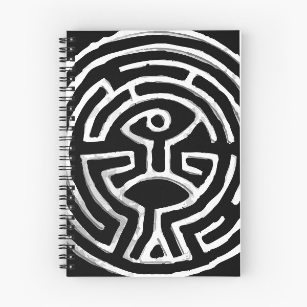 Item preview, The Maze - Consciousness Symbol Art designed and sold by misticalplace.
