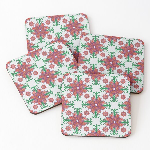 Item preview, Vibrant Floral Mandala Harmony designed and sold by OIL Pattern Design .