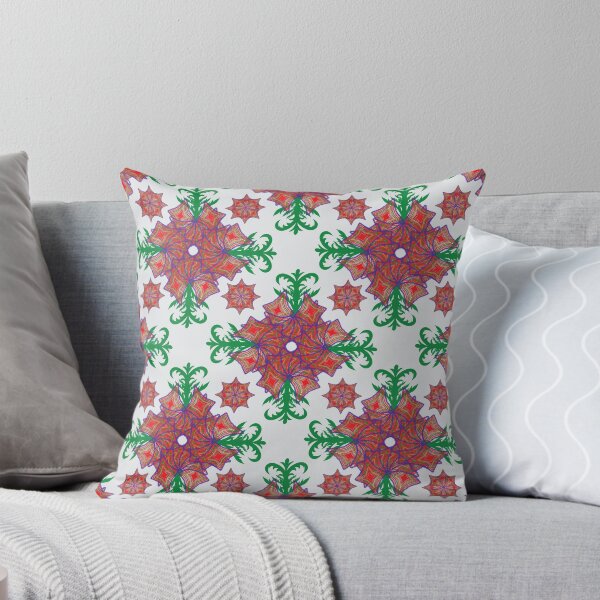 Item preview, Vibrant Floral Mandala Harmony designed and sold by OIL Pattern Design .