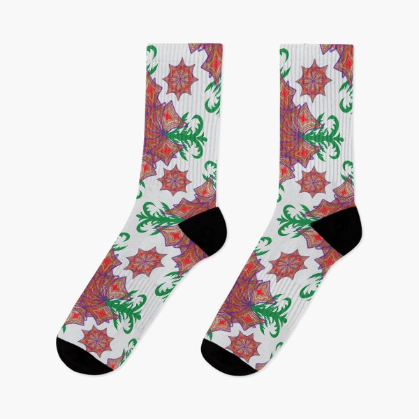 Item preview, Vibrant Floral Mandala Harmony designed and sold by OIL Pattern Design .