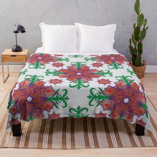 Item preview, Vibrant Floral Mandala Harmony designed and sold by OIL Pattern Design .