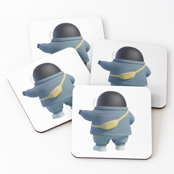 Item preview, Retro POODY Penguin – Back View.Vintage Street Style Character Illustration designed and sold by HNstory.
