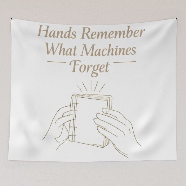 Item preview, Hands Remember what Machines Forget  designed and sold by Iail Ioa.