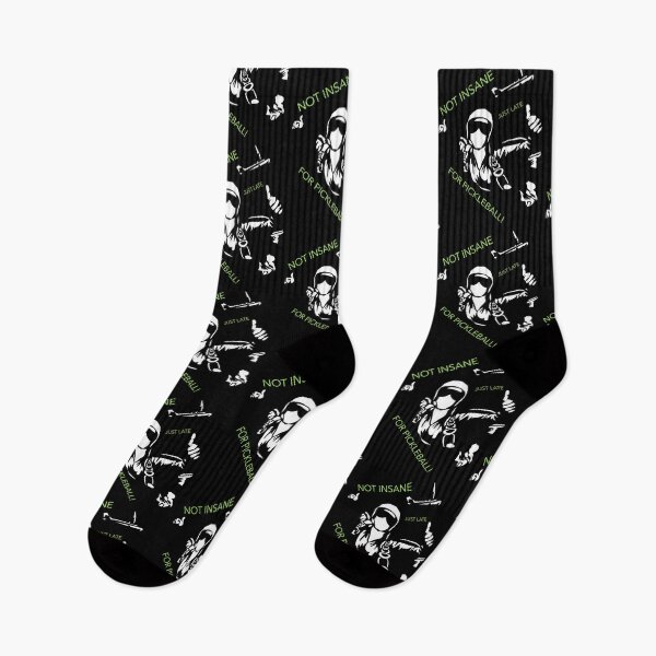 Item preview, Not Insane Just Late for Pickleball designed and sold by clancewxn8.