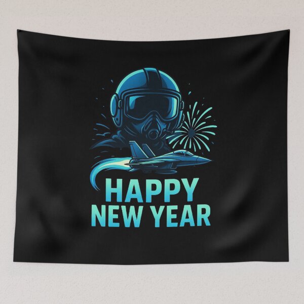 Item preview, Happy New Year Fighter Pilot Gift Idea  #Aviation designed and sold by Combat Skies.