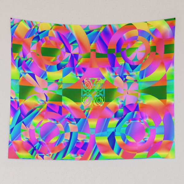 Item preview, Round, square, colorful... designed and sold by Harryucksche.
