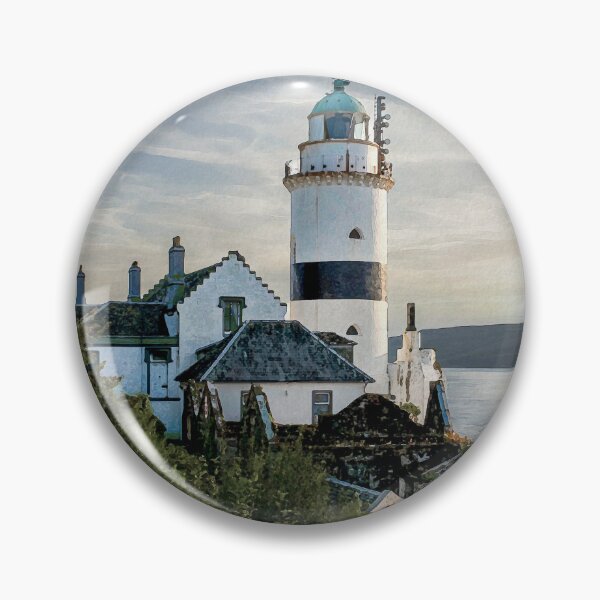 Item preview, Cloch Lighthouse Watercolour designed and sold by RJW Images.