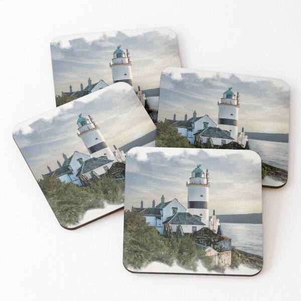 Item preview, Cloch Lighthouse Watercolour designed and sold by RJW Images.