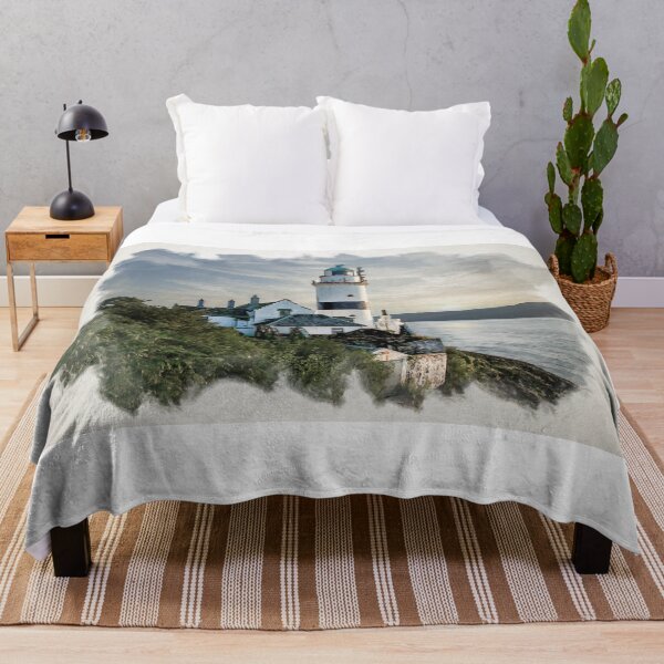 Item preview, Cloch Lighthouse Watercolour designed and sold by RJW Images.