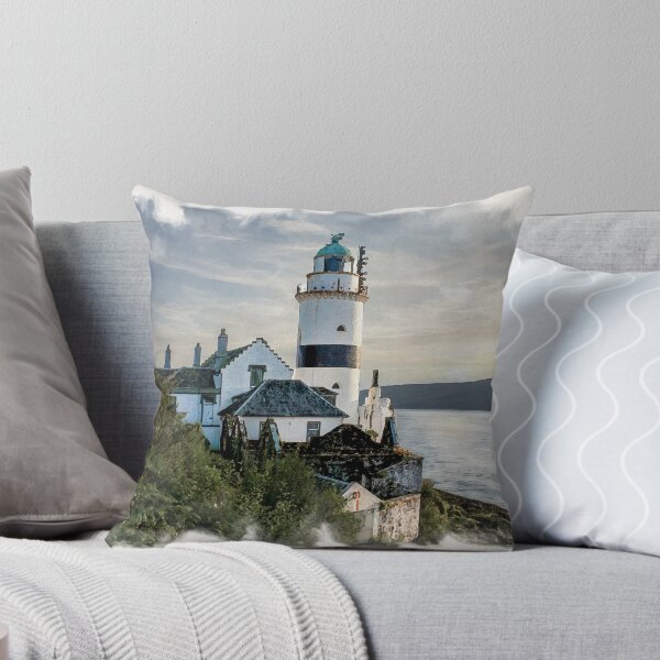 Item preview, Cloch Lighthouse Watercolour designed and sold by RJW Images.
