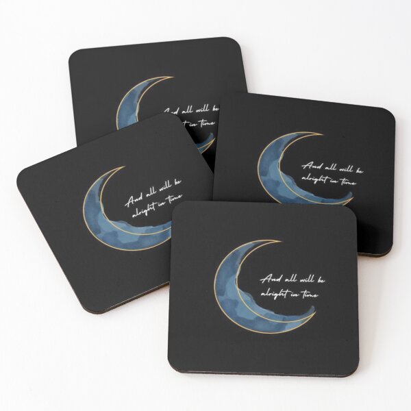 Item preview, Moonlit Serenity and Golden Hope Artwork  designed and sold by NivyasArtistry.