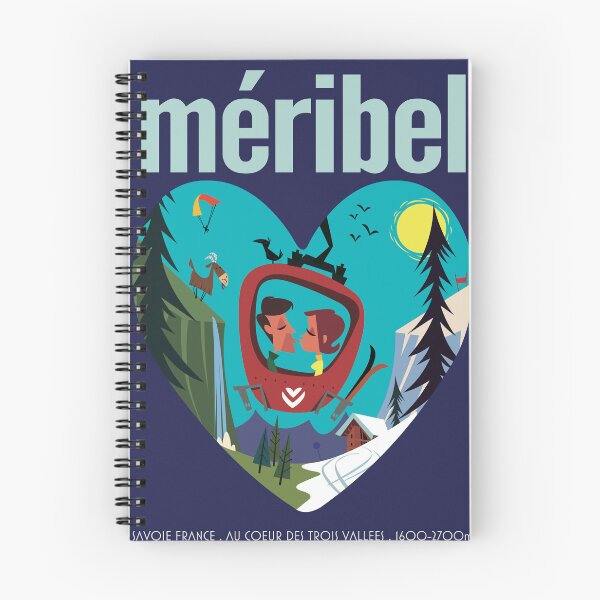 Item preview, Meribel ski poster designed and sold by Gary Godel.