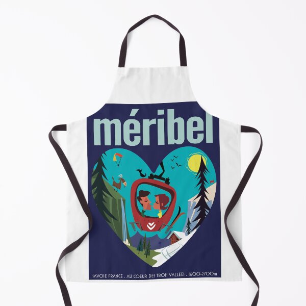 Item preview, Meribel ski poster designed and sold by GAGodel.