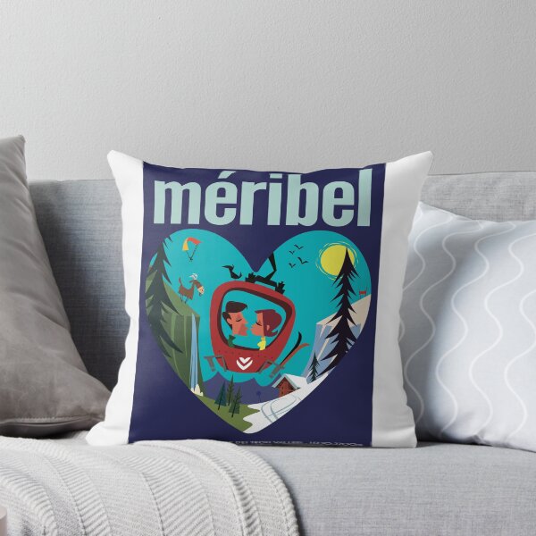 Item preview, Meribel ski poster designed and sold by GAGodel.