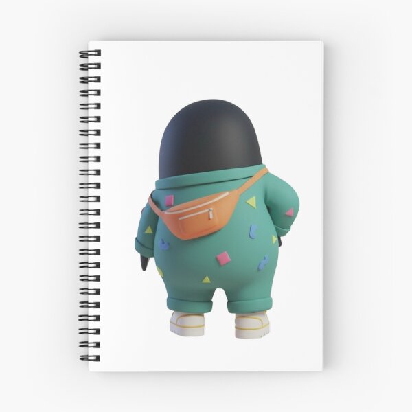 Item preview, Retro POODY Penguin – Back View.Vintage Street Style Character Illustration designed and sold by HNstory.