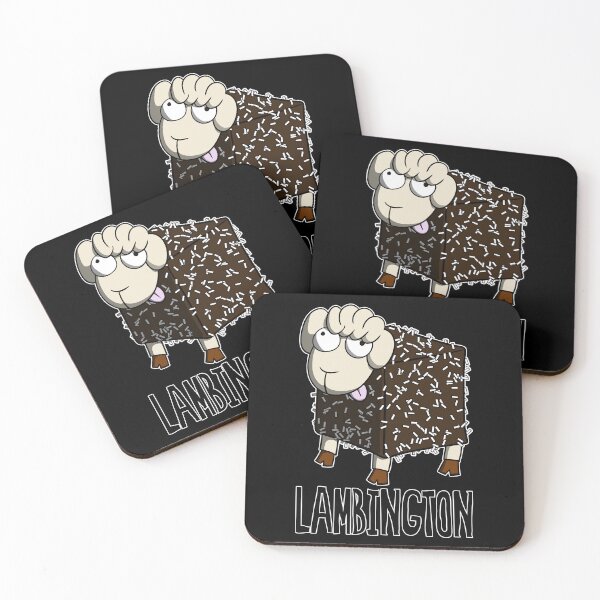 Item preview, Lambington (lamb + lamington= this excellent pun!) designed and sold by CJ-Cusack.