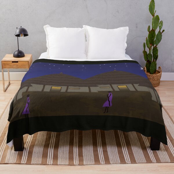 Item preview, Sleepy African Village Under a Starry Night Sky designed and sold by MammothArt.