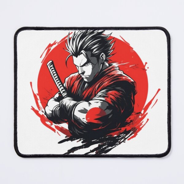 Item preview, Samurai Warrior – Red Swordsman designed and sold by MarshDesignHub.