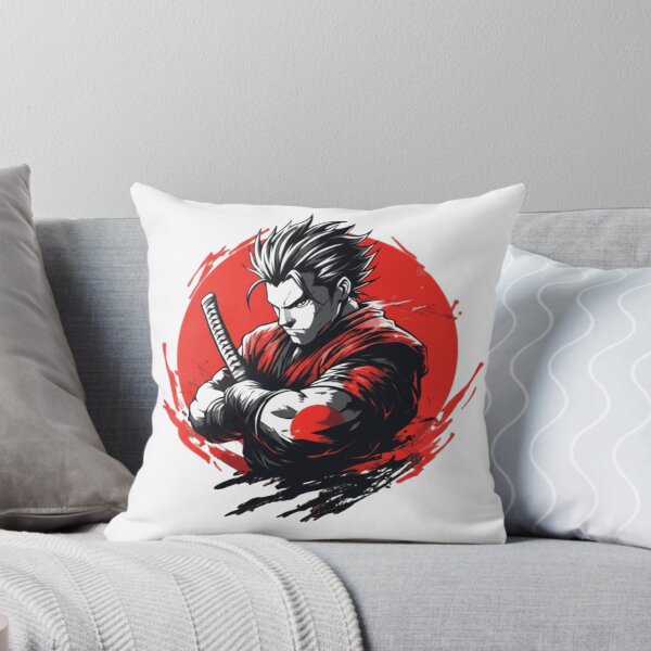 Item preview, Samurai Warrior – Red Swordsman designed and sold by MarshDesignHub.