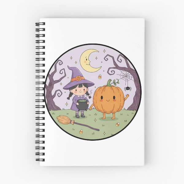 Item preview, Little Witch and Her Bubbling Cauldron Cute Halloween Chibi designed and sold by GeminiDaydreamer.