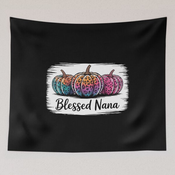 Item preview, Tie Dye Leopard Pumpkins Blessed Nana Family Thanksgiving  designed and sold by VerseFarm.