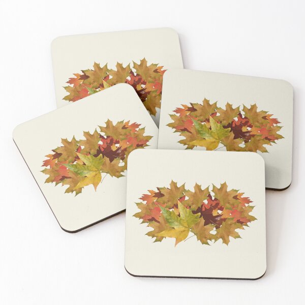Item preview, Colorful autumn leaves collage designed and sold by mariya-ivanova.