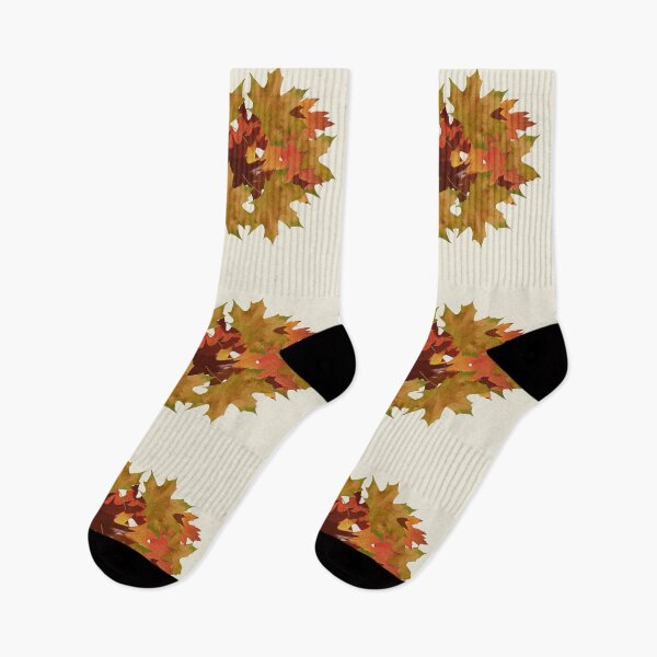 Item preview, Colorful autumn leaves collage designed and sold by mariya-ivanova.