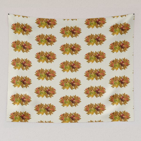 Item preview, Colorful autumn leaves collage designed and sold by mariya-ivanova.