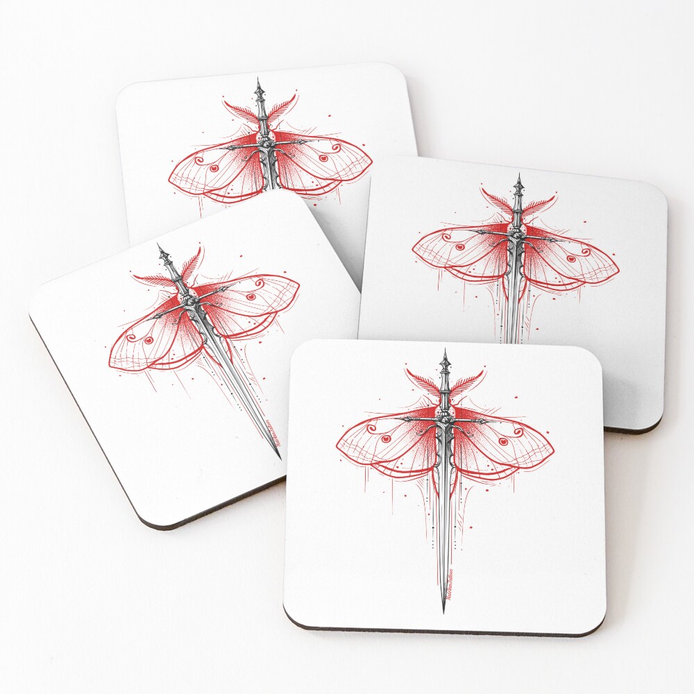 Item preview, Coasters (Set of 4) designed and sold by Stickerbxtch.