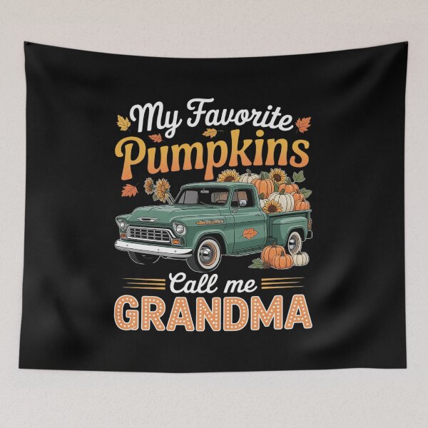 Item preview, utumn Halloween Fall My Favorite Pumpkin Call Me Grandma  designed and sold by VerseFarm.