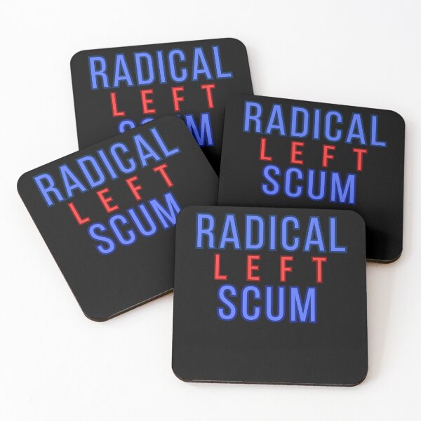 Item preview, Radical Left Scum Illustration designed and sold by StaticMood.