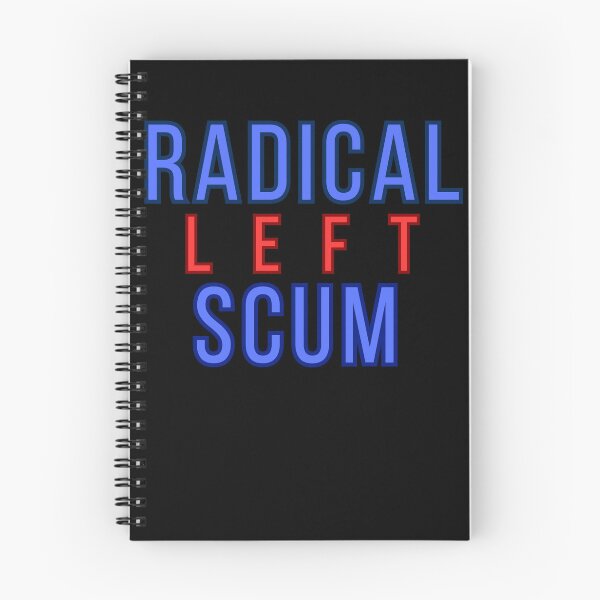 Item preview, Radical Left Scum Illustration designed and sold by StaticMood.