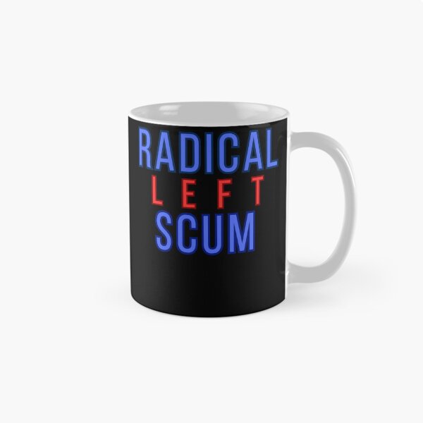 Item preview, Radical Left Scum Illustration designed and sold by StaticMood.