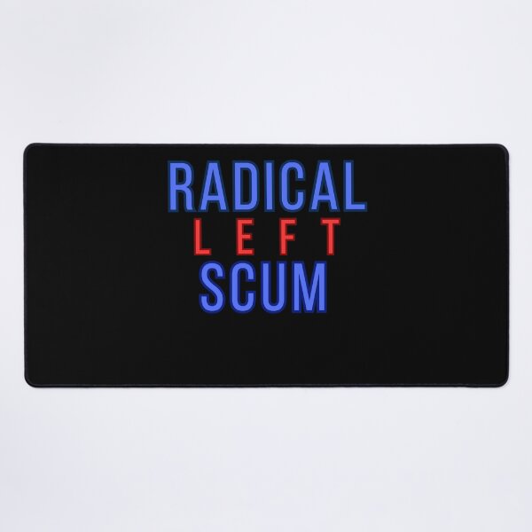 Item preview, Radical Left Scum Illustration designed and sold by StaticMood.