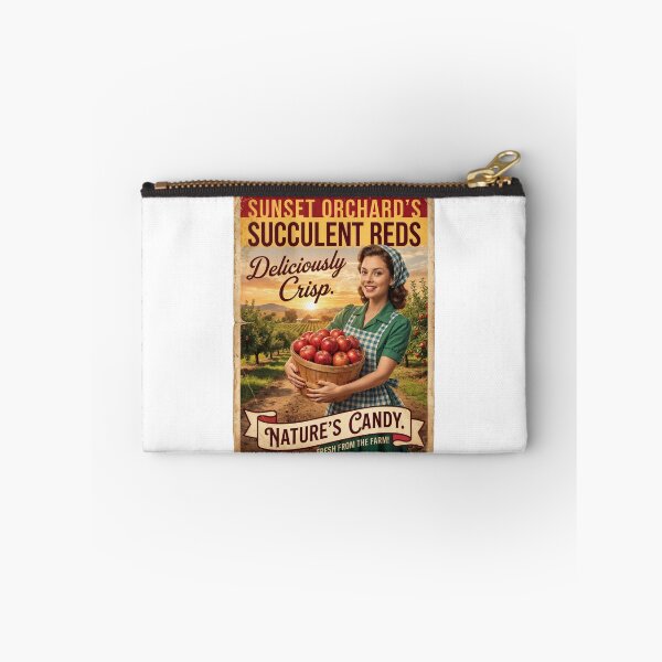 Item preview, Sunset Orchard Charm: Vintage Apple Harvest Delight designed and sold by ForeverPrintsOK.