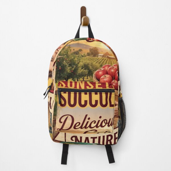 Item preview, Sunset Orchard Charm: Vintage Apple Harvest Delight designed and sold by ForeverPrintsOK.