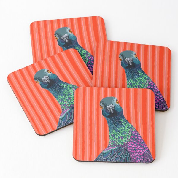 Item preview, Puzzled Pigeon - Hand Painted designed and sold by KateIvesArt.