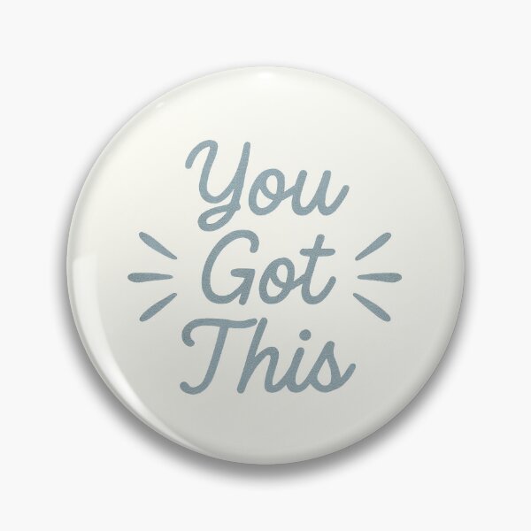 Item preview, You Got This | Soft Blue Encouragement designed and sold by Polariszero.