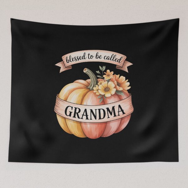 Item preview, Women Blessed To Be Called Grandma Fall Pumpkin  designed and sold by NailMolisa.