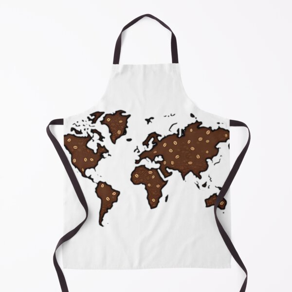 Item preview, Coffee Bean World Map Design designed and sold by SunkenCost.