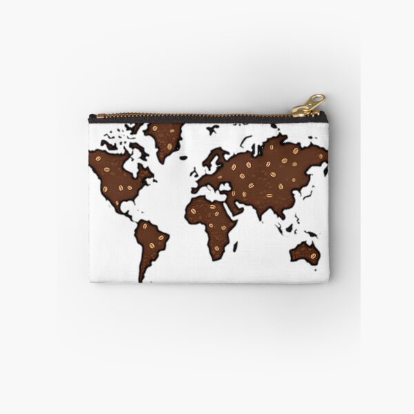 Item preview, Coffee Bean World Map Design designed and sold by SunkenCost.