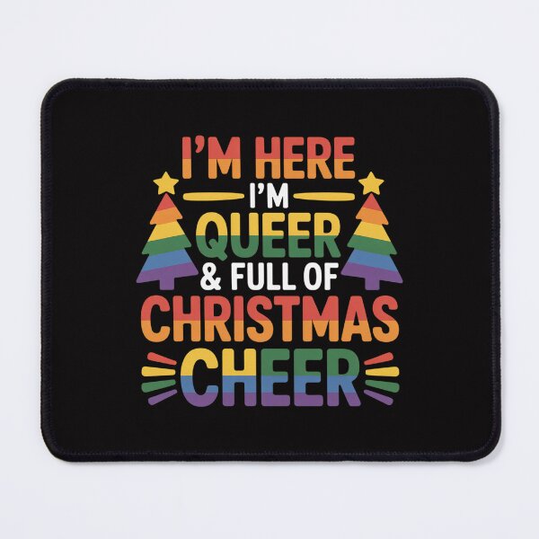 Item preview, Im Here Im Queer Christmas Pajama Cool LGBT-Q Gay Pride Xmas designed and sold by HermanTricia.